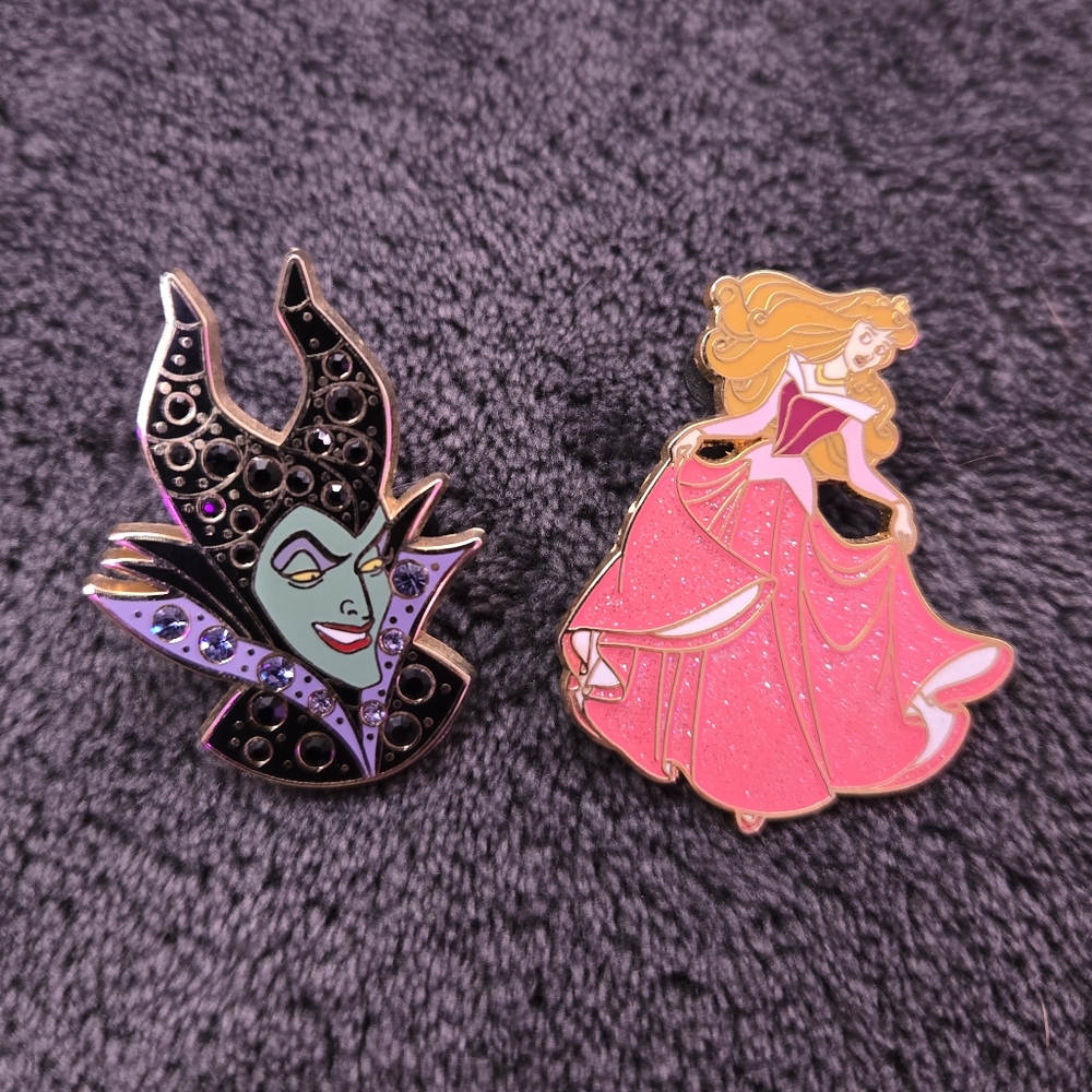 Sleeping Beauty Pins